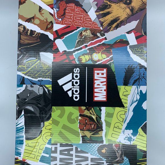 NEW Adidas Marvel Marquee Boost Thor Silver Red main image 7